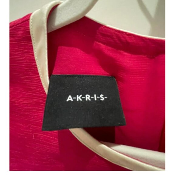 AKRIS 100% Silk Sleeveless Sheath Dress - Picture 3 of 9